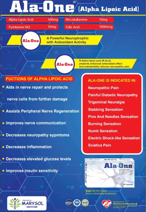 Ala One (Alpha Lipoic Acid) image 3